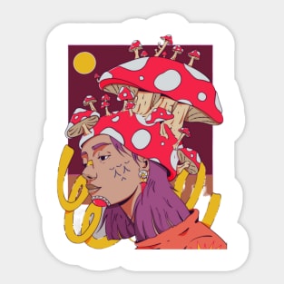 mashroom Sticker